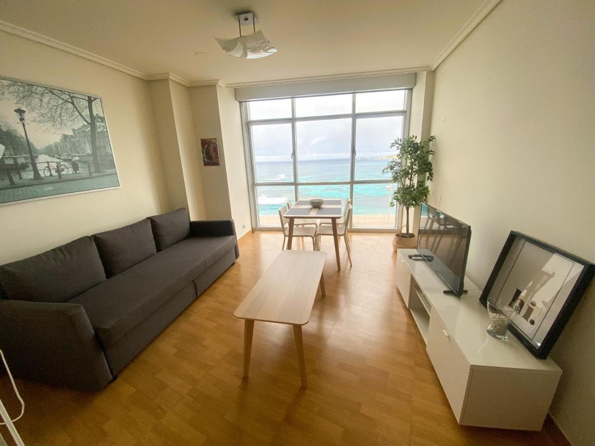 Apartamento Acogedor Con Vistas Al Mar. 拉科鲁尼亚 外观 照片