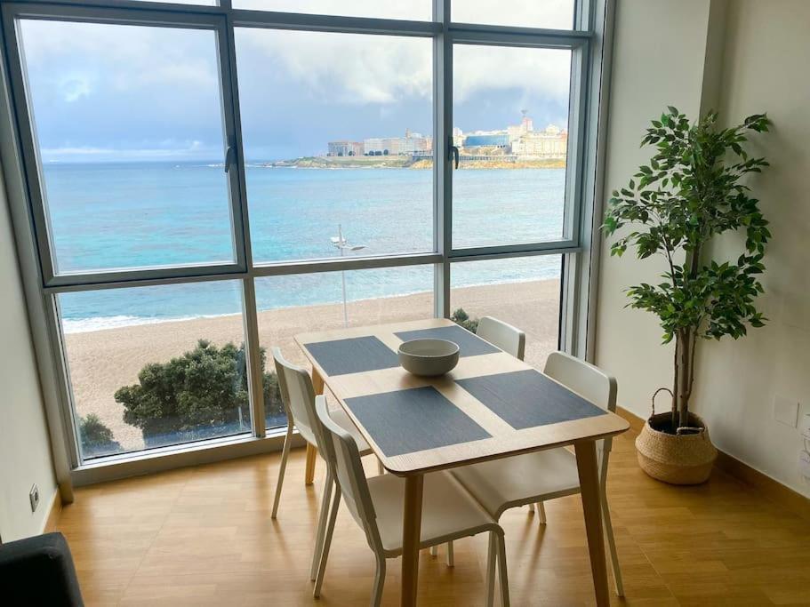 Apartamento Acogedor Con Vistas Al Mar. 拉科鲁尼亚 外观 照片
